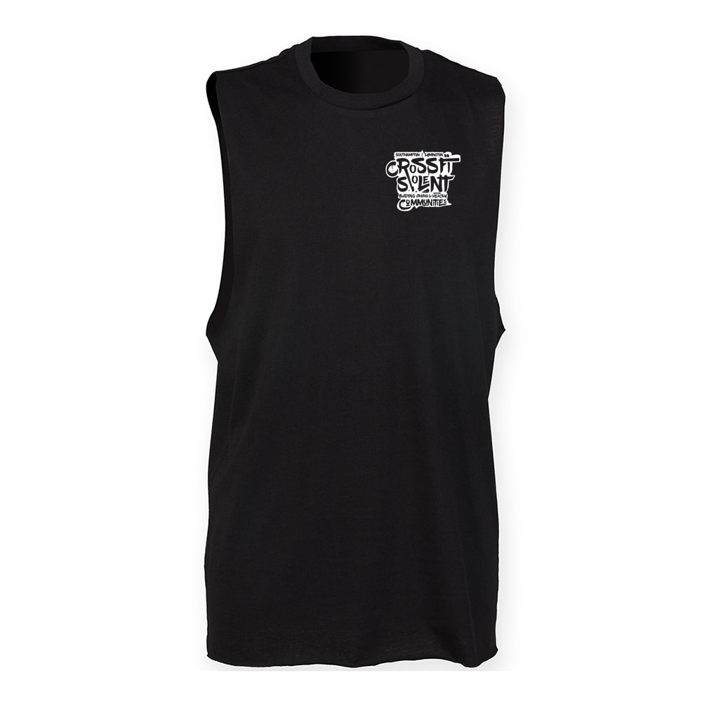 CrossFit Solent - Mens Muscle Vest - Community Print