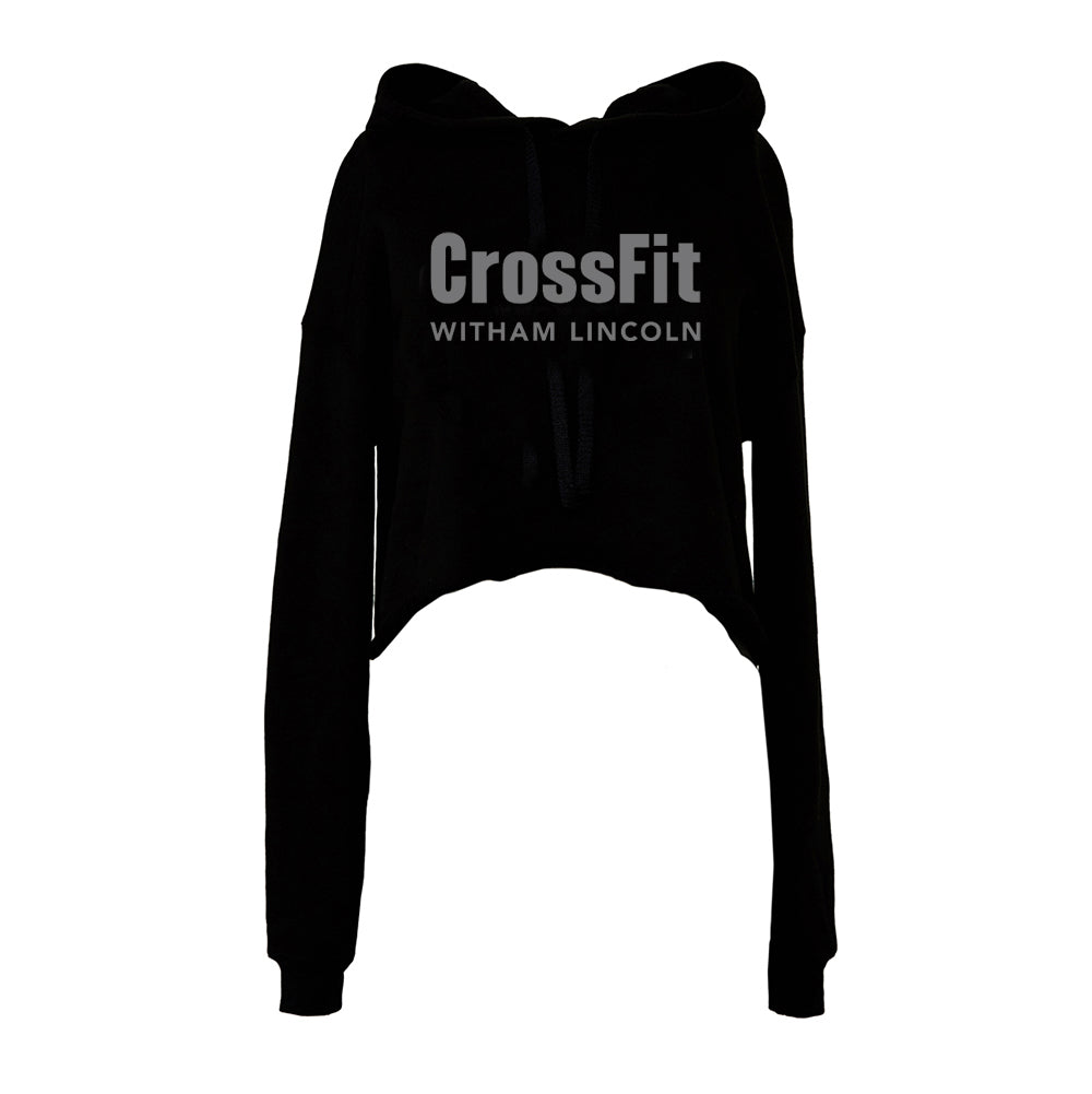 CrossFit Witham Lincoln - Cropped Ladies Hoodie - Classic Print