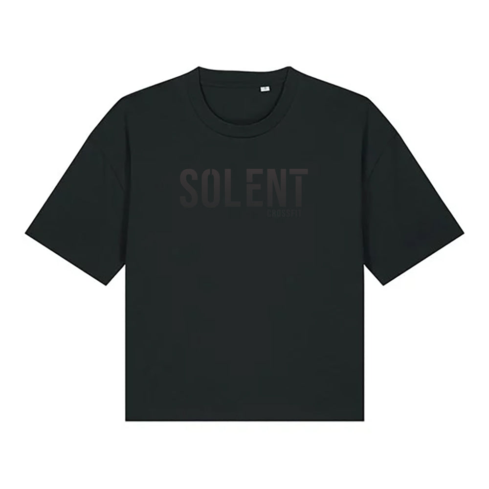 Ladies Boxy short T shirt - Standard Solent Print