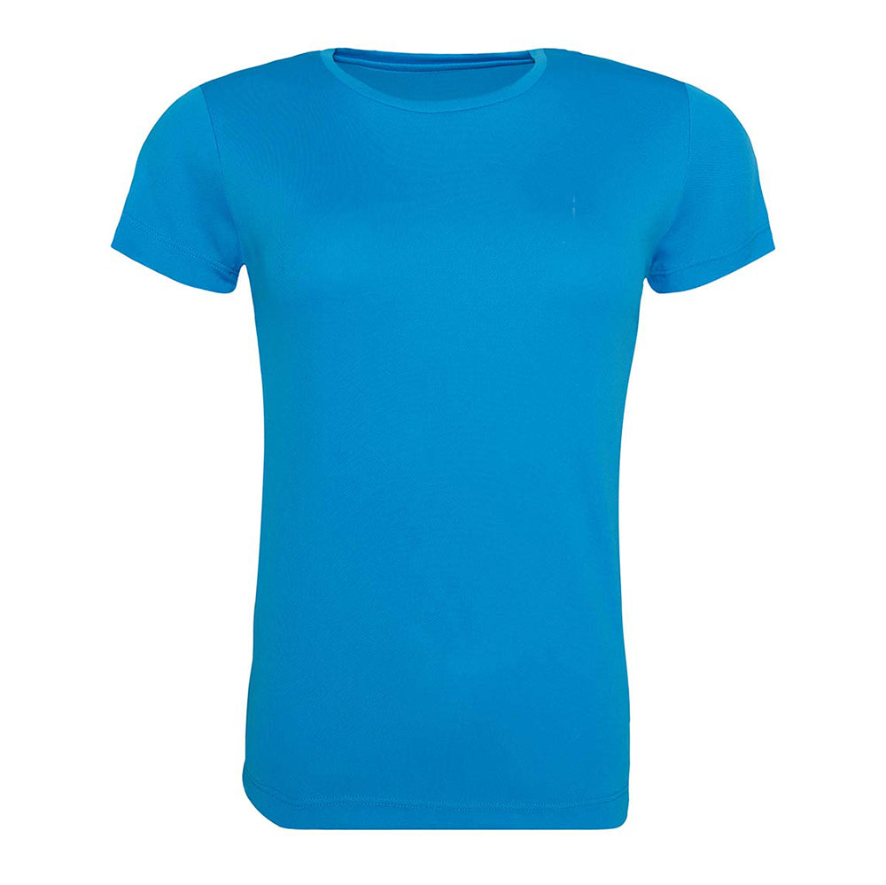 Sale Item - Ladies cut sports fabric t shirt - medium