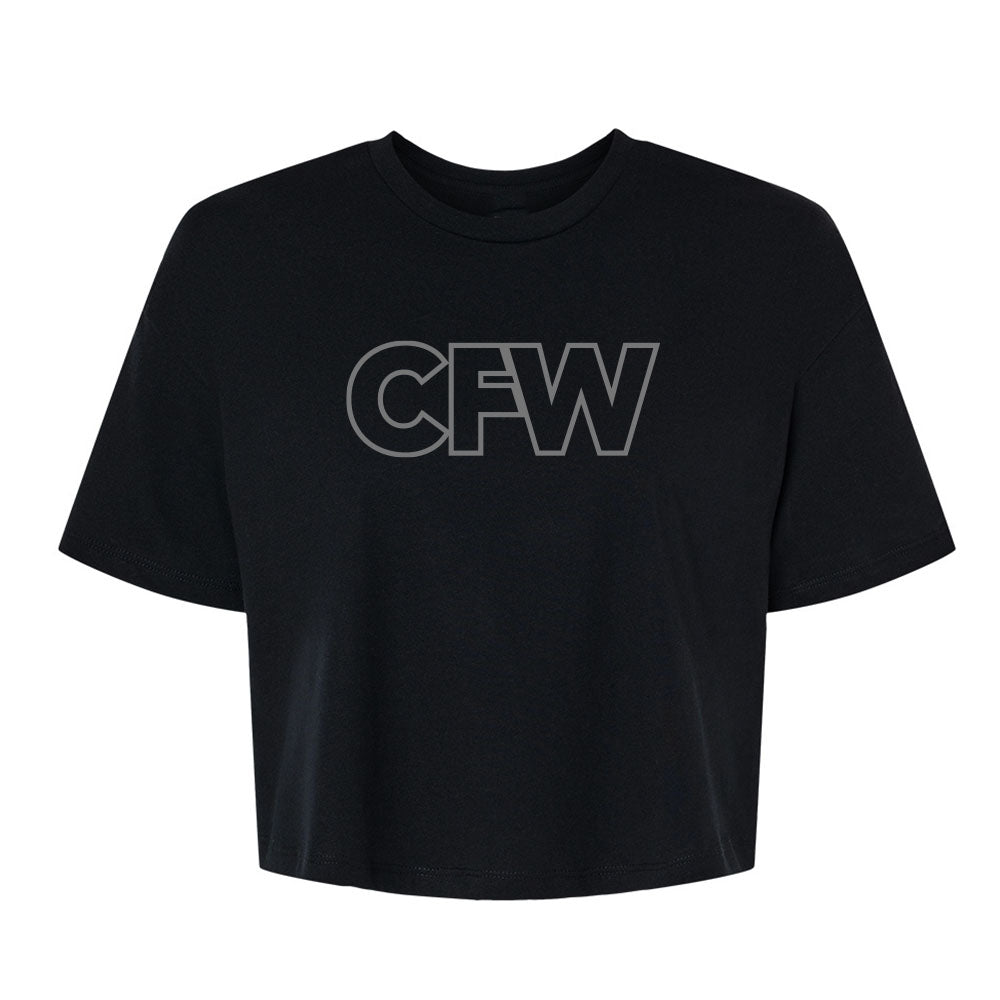 CrossFit Witham Lincoln - Cropped T shirt - CFW Print