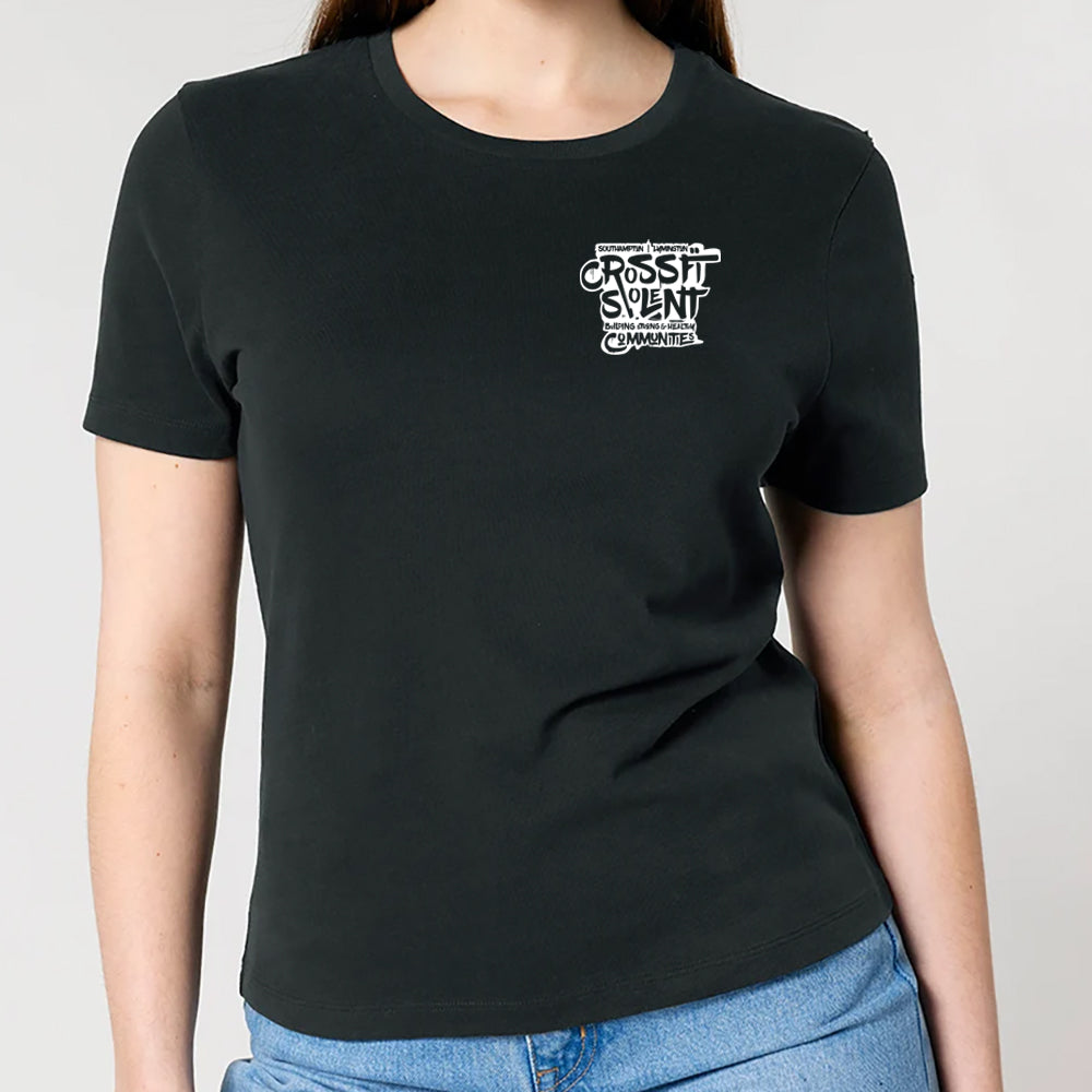 SOLENT CROSSFIT - Ladies Cut T shirt - Community Print T Shirt