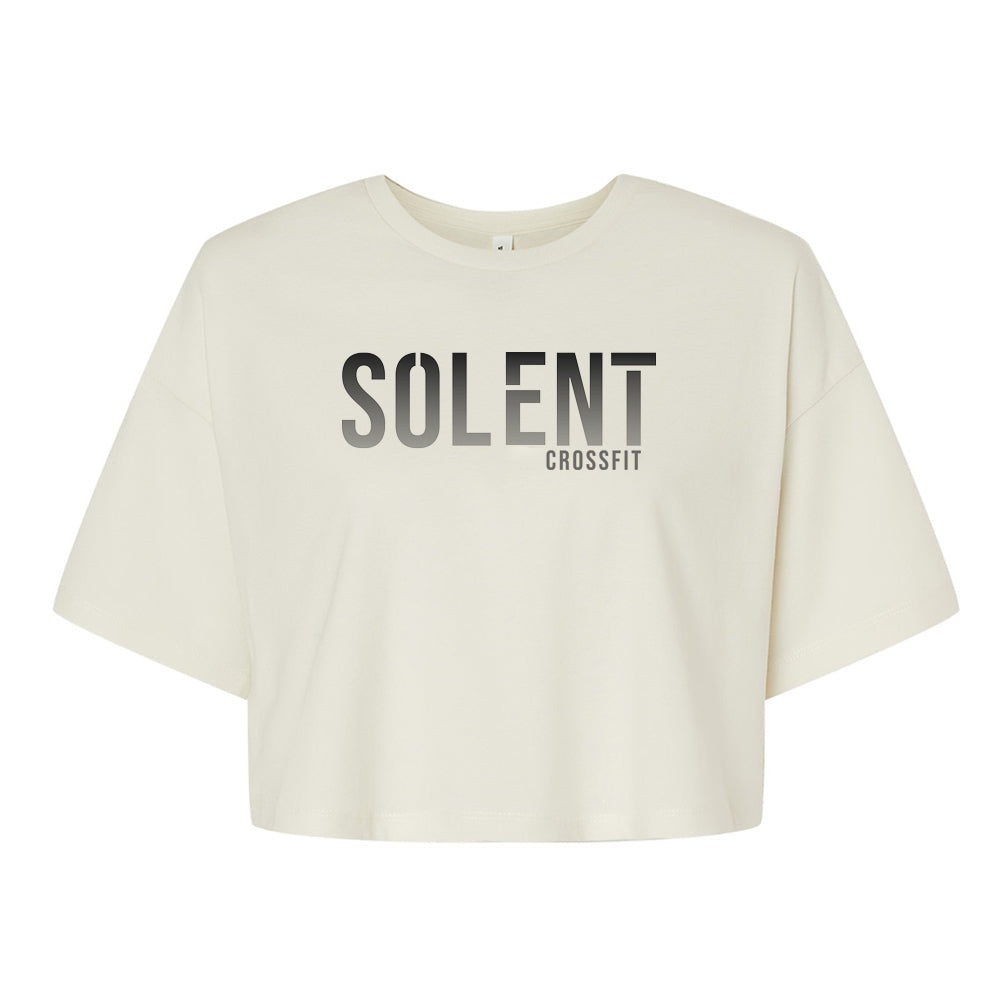 Cropped T shirt - Standard CROSSFIT SOLENT Print