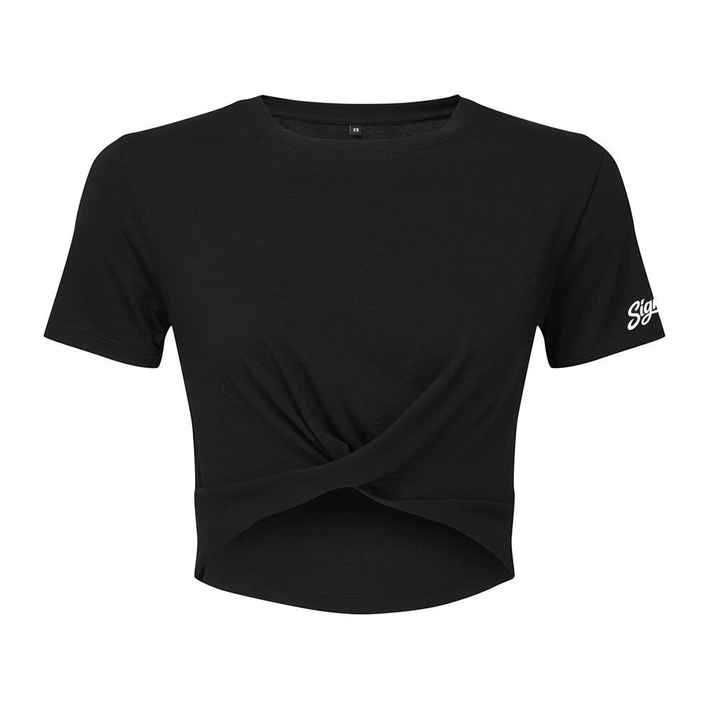 Twisted Crop T shirt