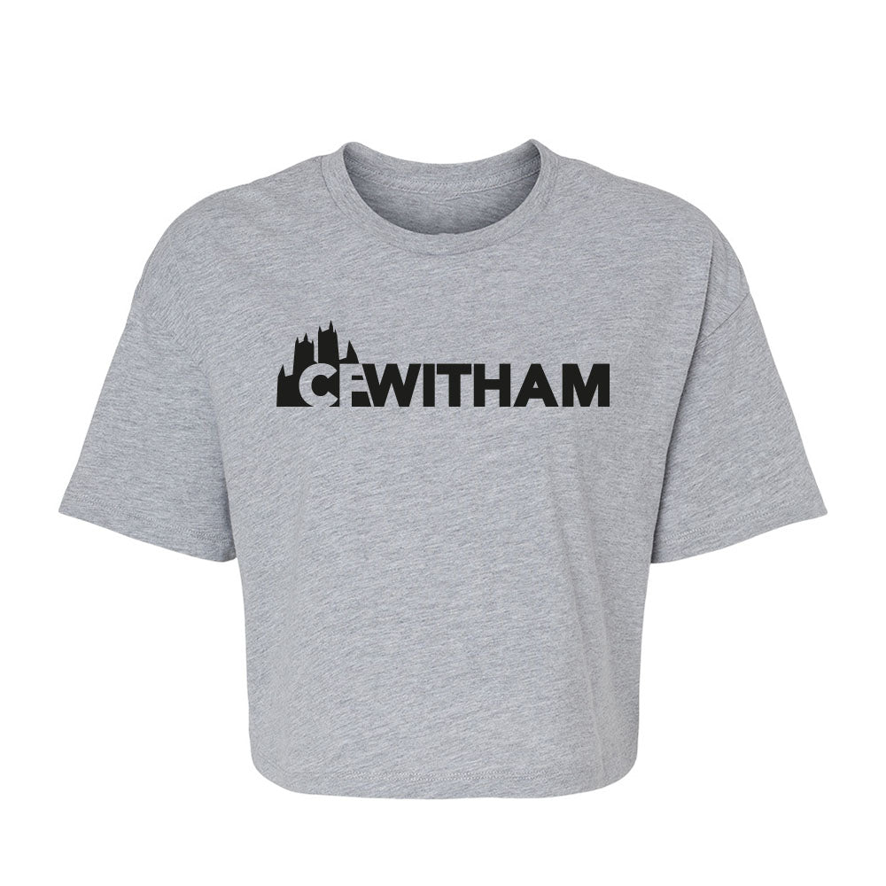 CrossFit Witham Lincoln - Cropped T shirt - CF Witham print