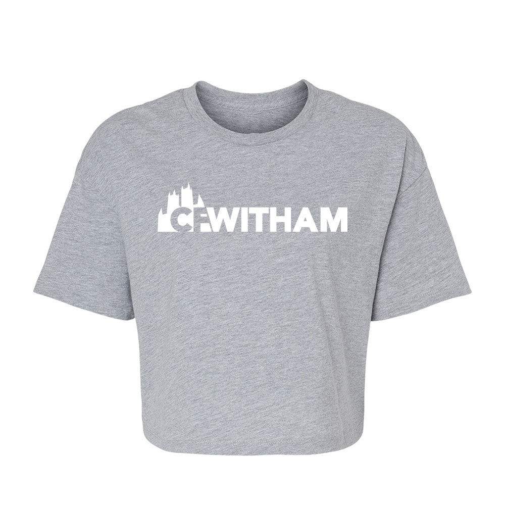 CrossFit Witham Lincoln - Cropped T shirt - CF Witham print