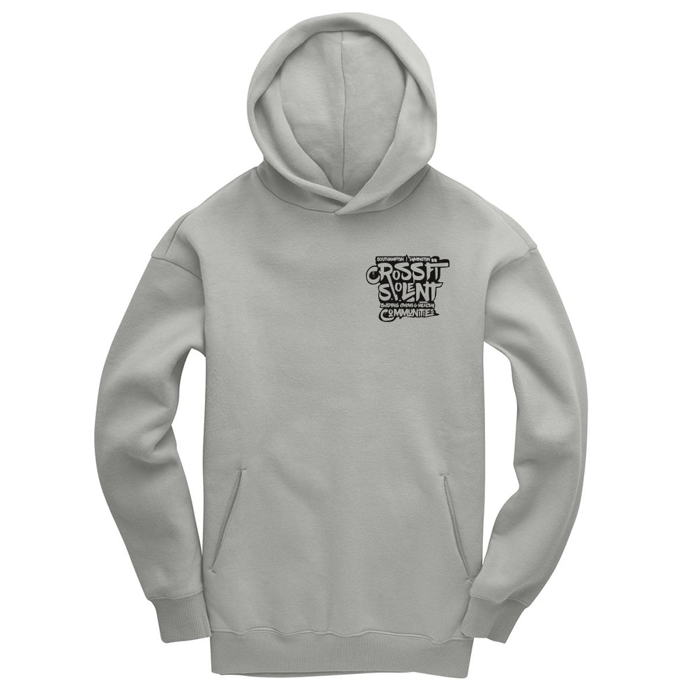 Oversized heavyweight hoodie - COMMUNITY PRINT