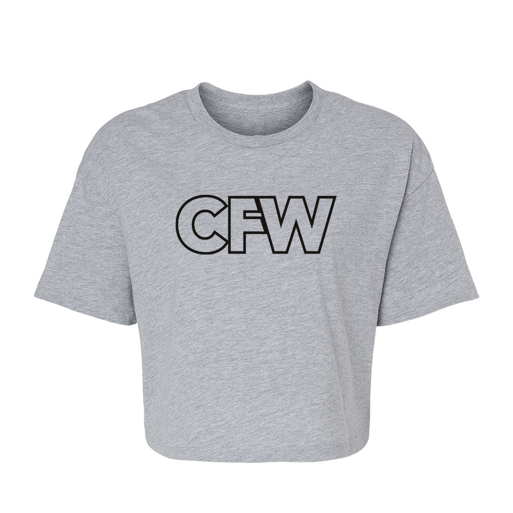 CrossFit Witham Lincoln - Cropped T shirt - CFW Print