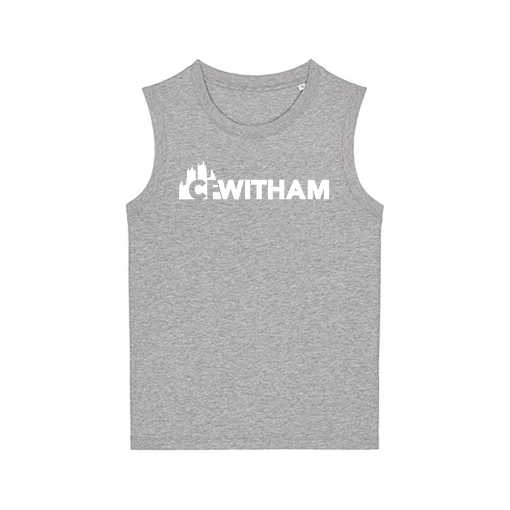 CrossFit Witham Lincoln - Ladies Muscle Vest - CF Witham Print