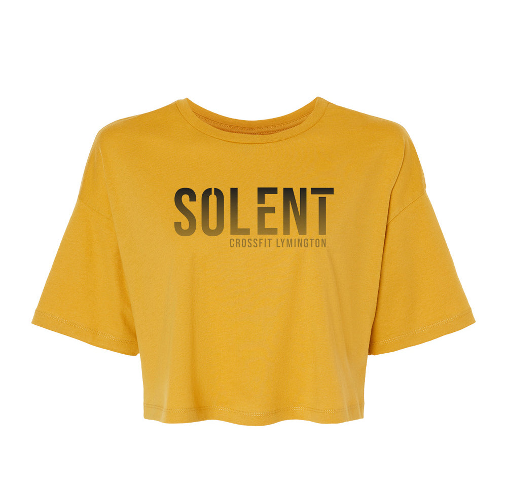 SOLENT LYMINGTON - STANDARD PRINT - CROPPED T SHIRT