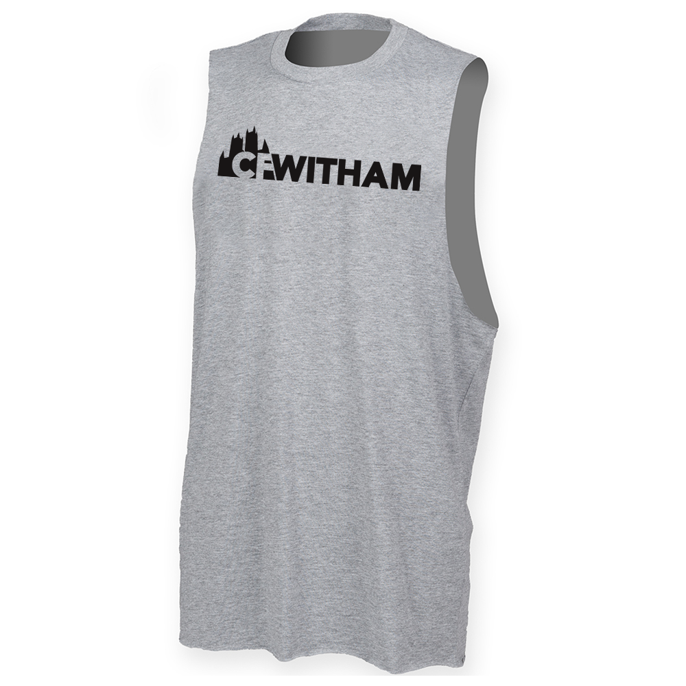 CrossFit Witham - Mens Muscle Vest - CFWitham Print