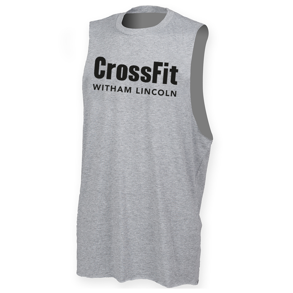 CrossFit Witham - Mens Muscle Vest - Classic Print