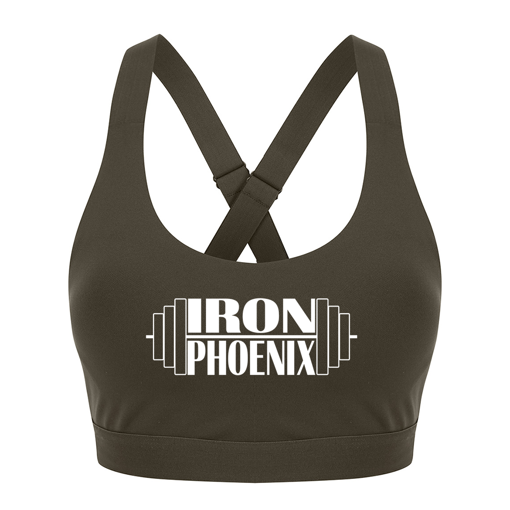 Iron Phoenix - Sports Bra - CrossOver Back