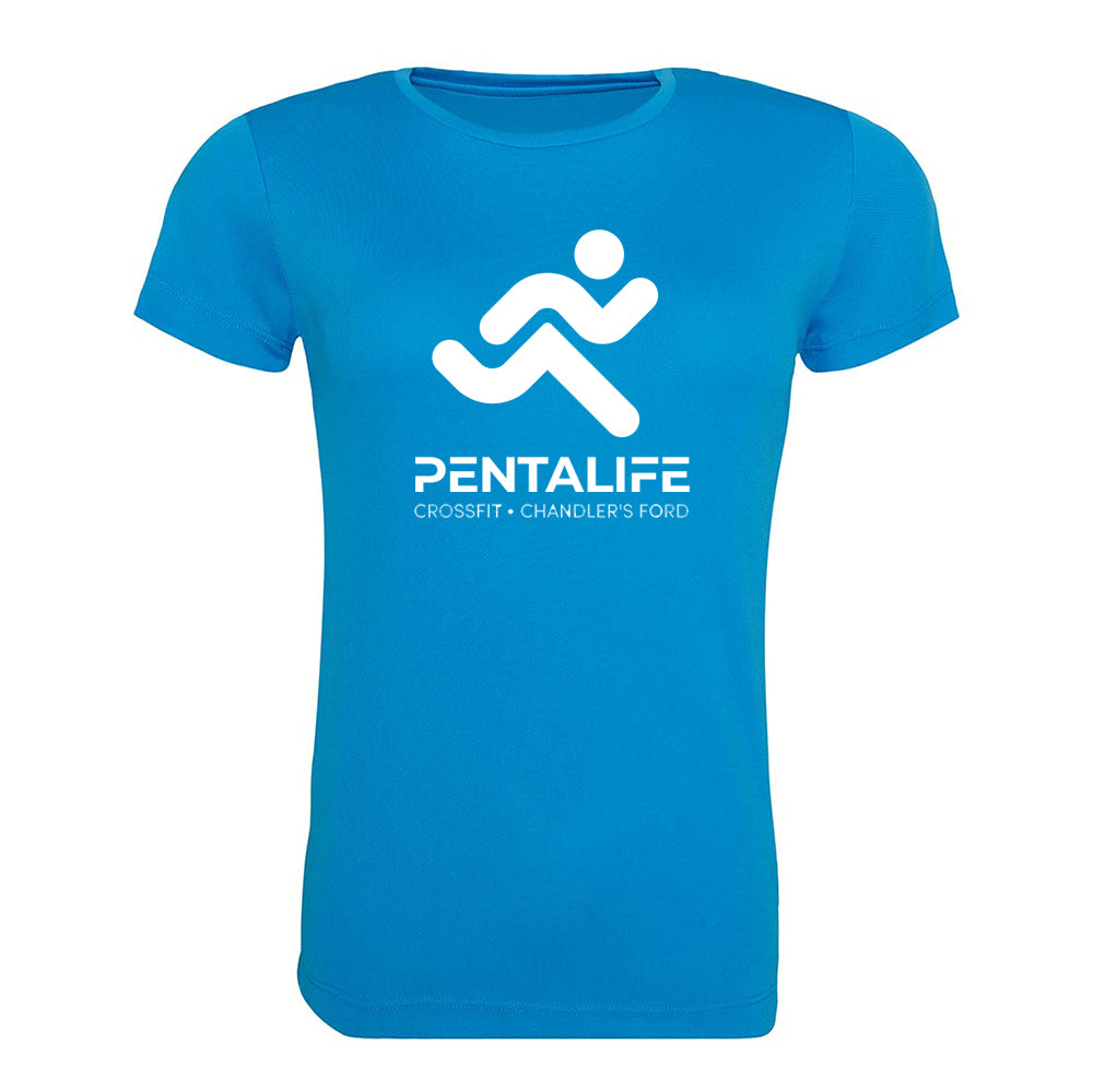 Pentalife Ladies Cut sports fabric T Shirt