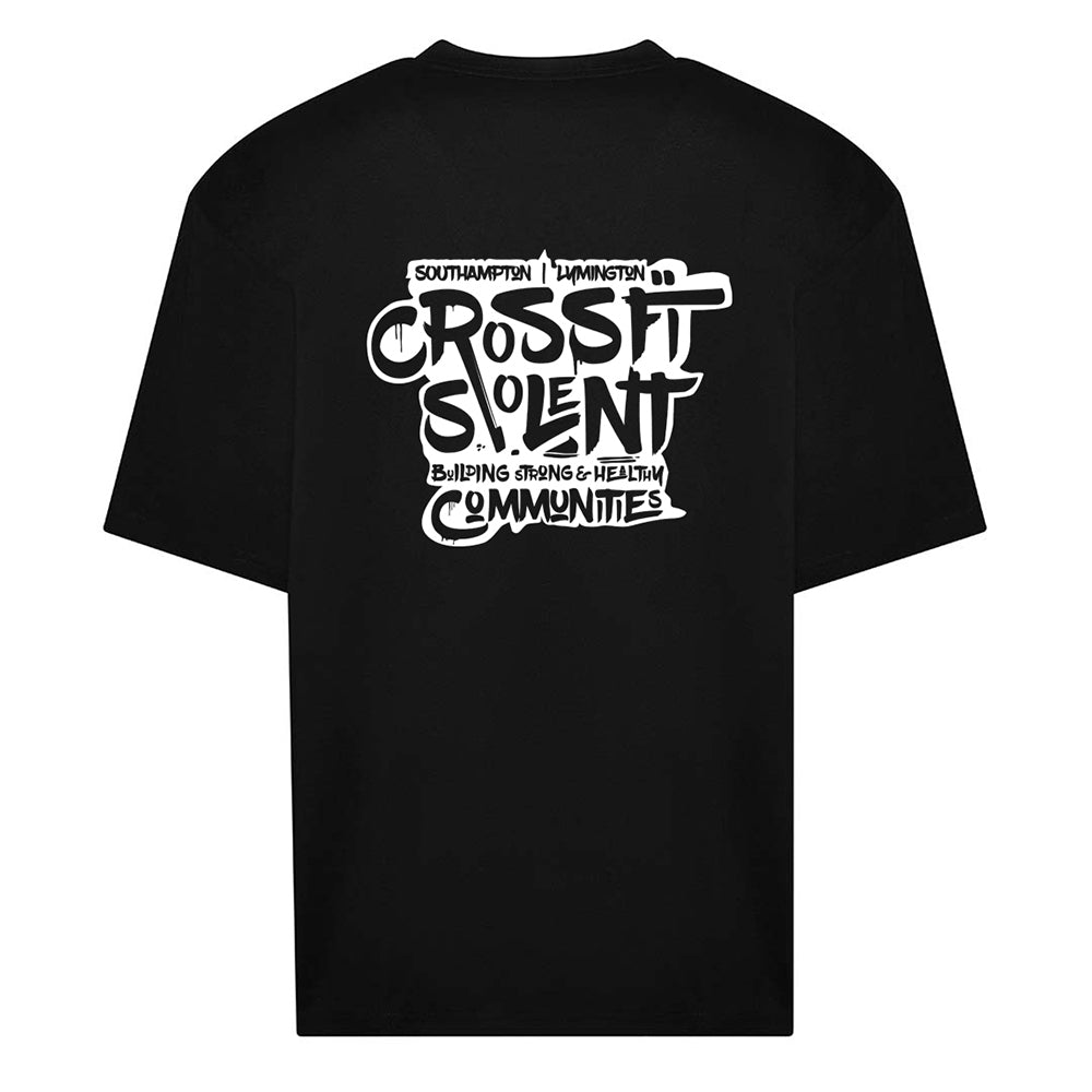 SOLENT CROSSFIT - Oversized Heavyweight T shirt - Community Print