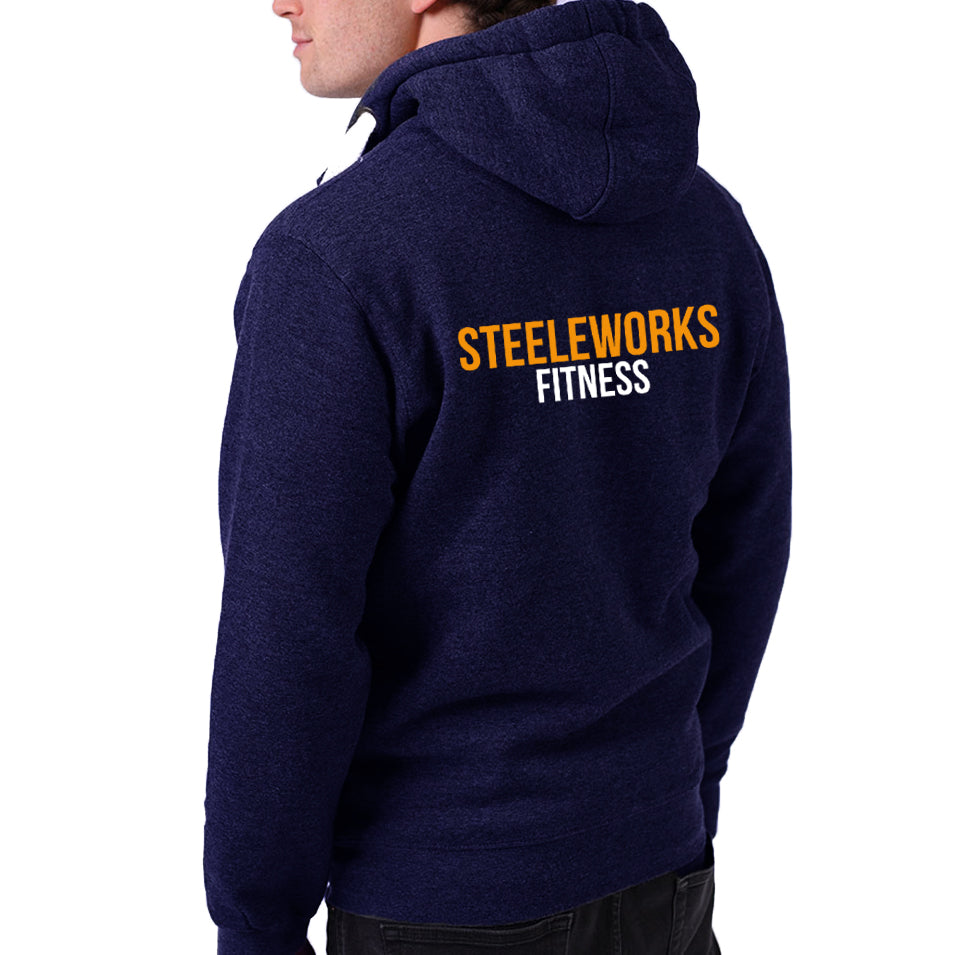 Steeleworks - Fleece Lined Zip Up Hoodie