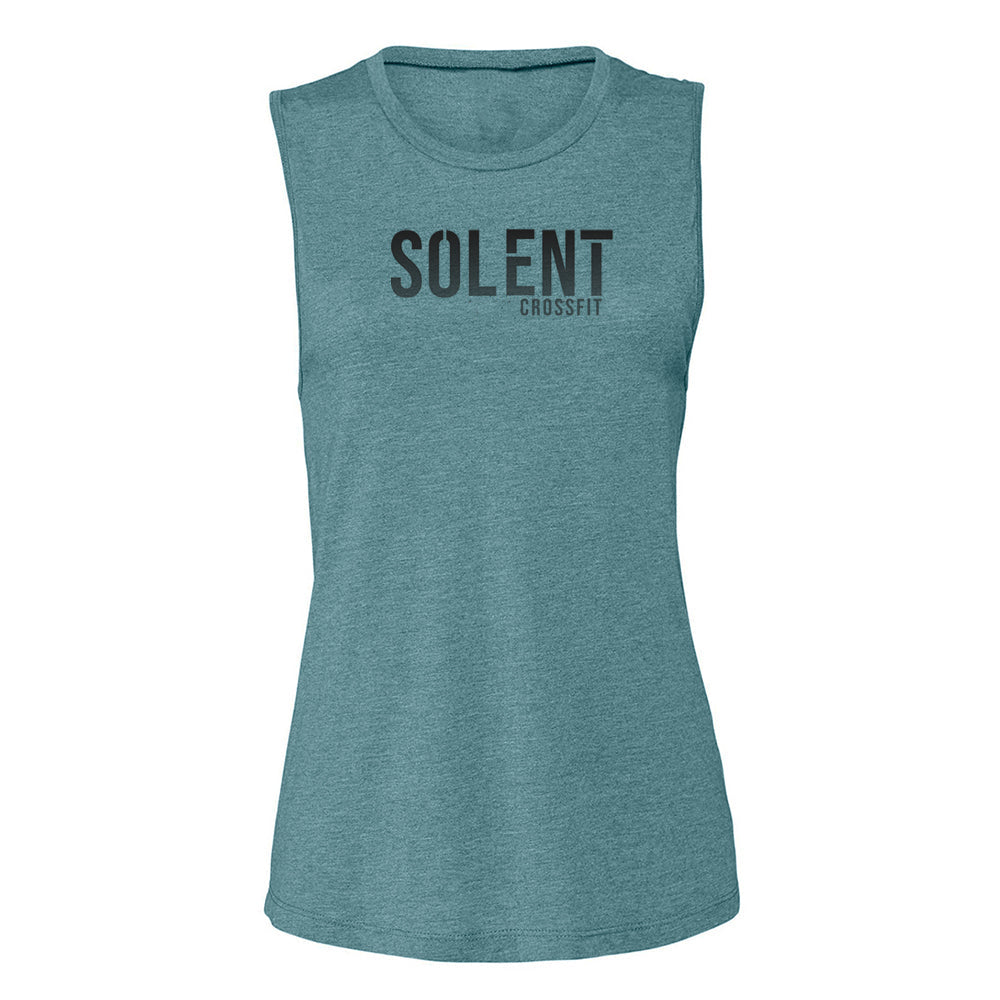 CrossFit Solent - STANDARD PRINT - LADIES MUSCLE VEST