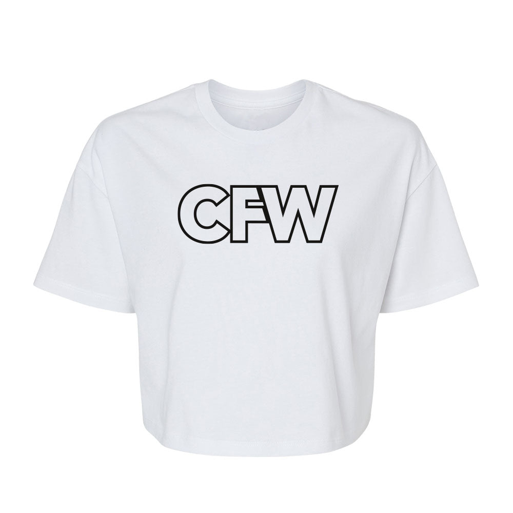 CrossFit Witham Lincoln - Cropped T shirt - CFW Print