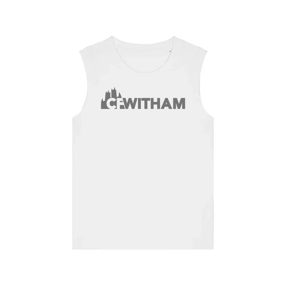 CrossFit Witham Lincoln - Ladies Muscle Vest - CF Witham Print