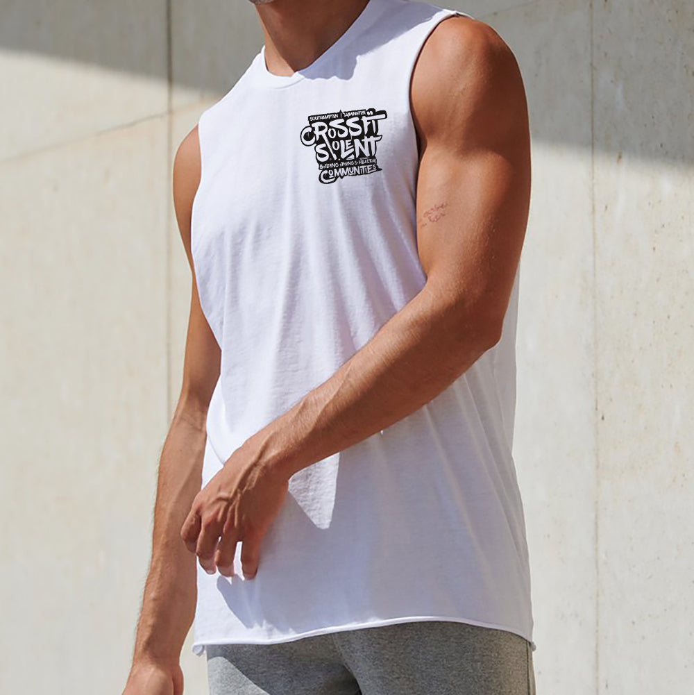 SOLENT CROSSFIT - Mens Muscle Vest - Community Print