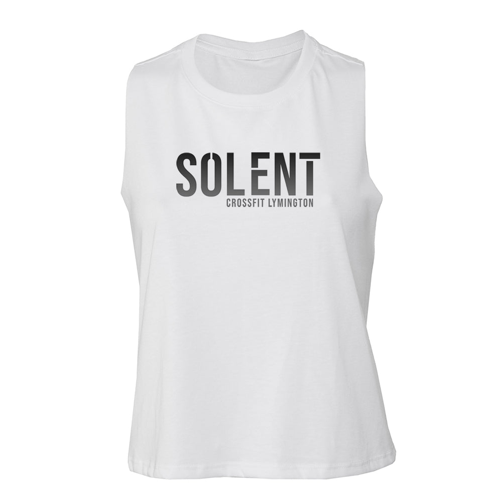 SOLENT LYMINGTON - STANDARD PRINT - CROPPED RACER BACK VEST