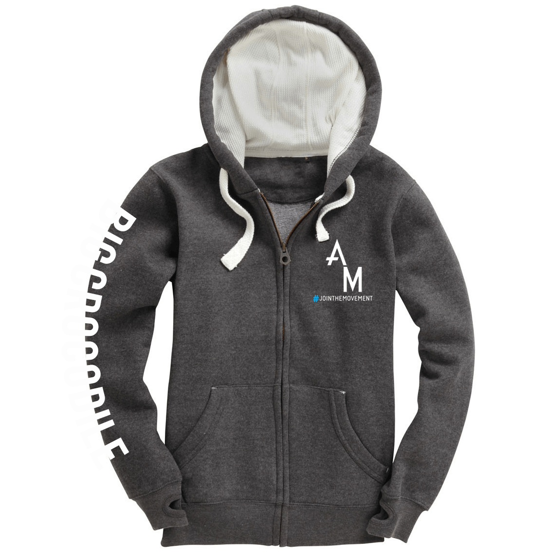 Athlete Movement Luxury Zip Up Hoodie - Big Crocodile