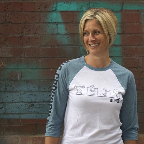 #Crocfit Baseball Top - Choose your Croc - Big Crocodile