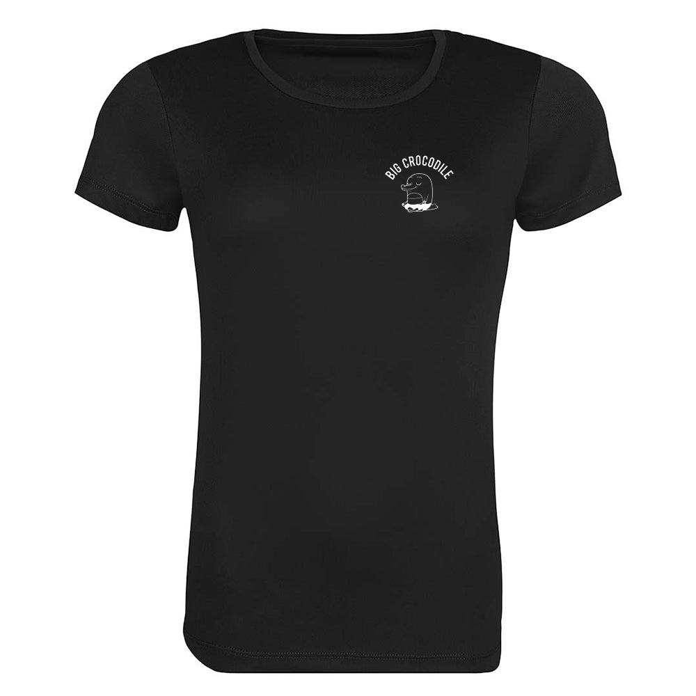 Sports Style Recycled Fabric Ladies Fit T shirt - Choose your Croc