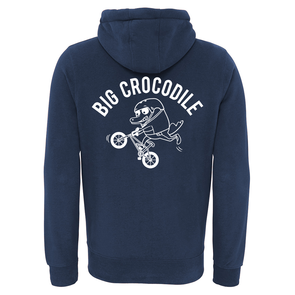 Choose Your Croc Fleece Lined Zip Up Hoodie - Big Crocodile