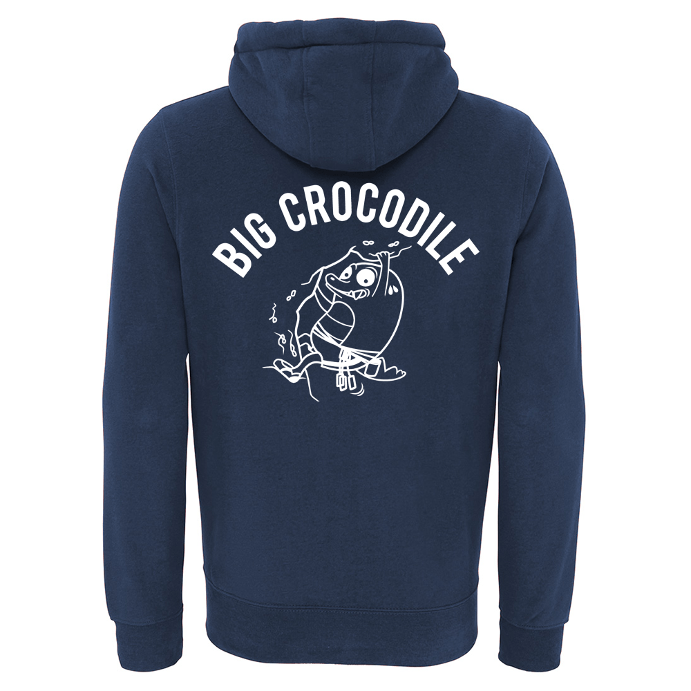 Choose Your Croc Fleece Lined Zip Up Hoodie - Big Crocodile