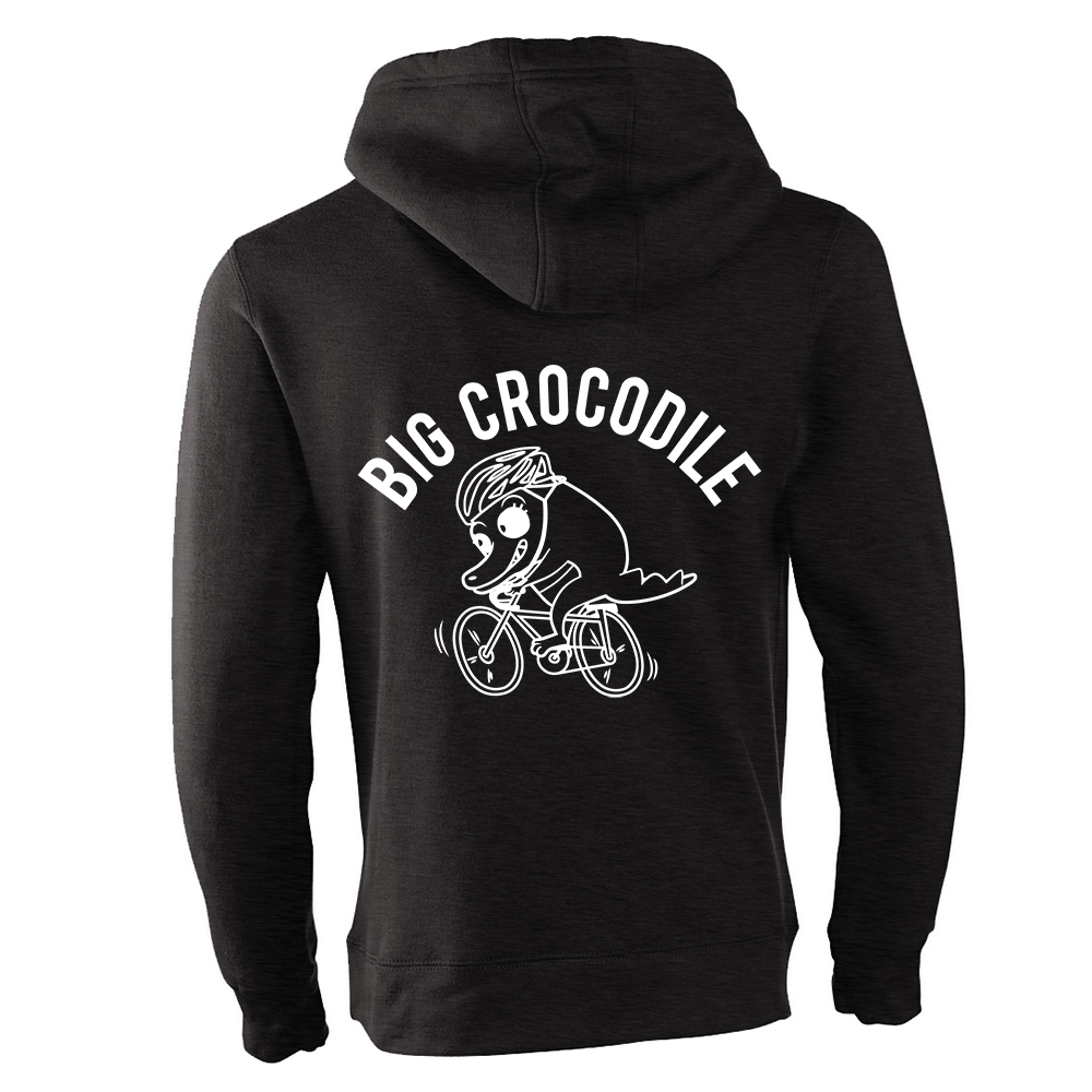 Choose Your Croc Fleece Lined Zip Up Hoodie - Big Crocodile