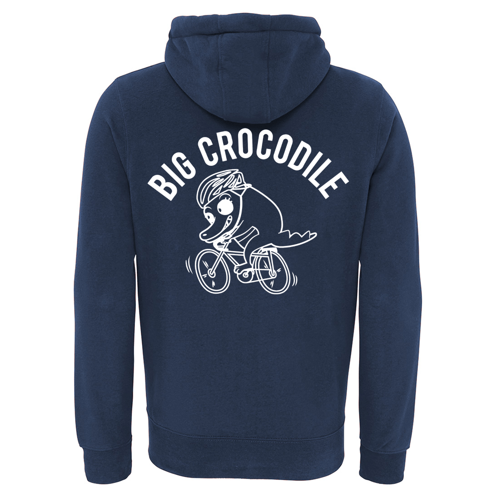Choose Your Croc Fleece Lined Zip Up Hoodie - Big Crocodile