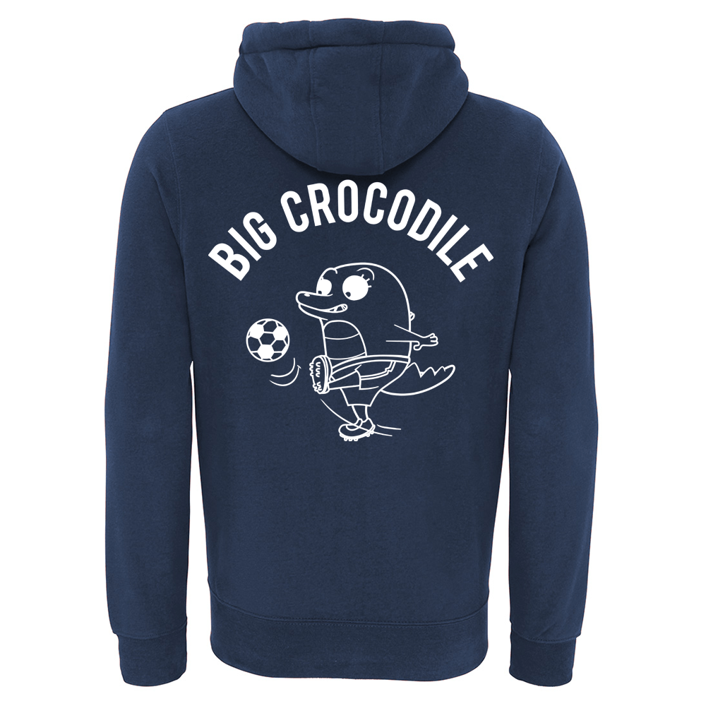 Choose Your Croc Fleece Lined Zip Up Hoodie - Big Crocodile