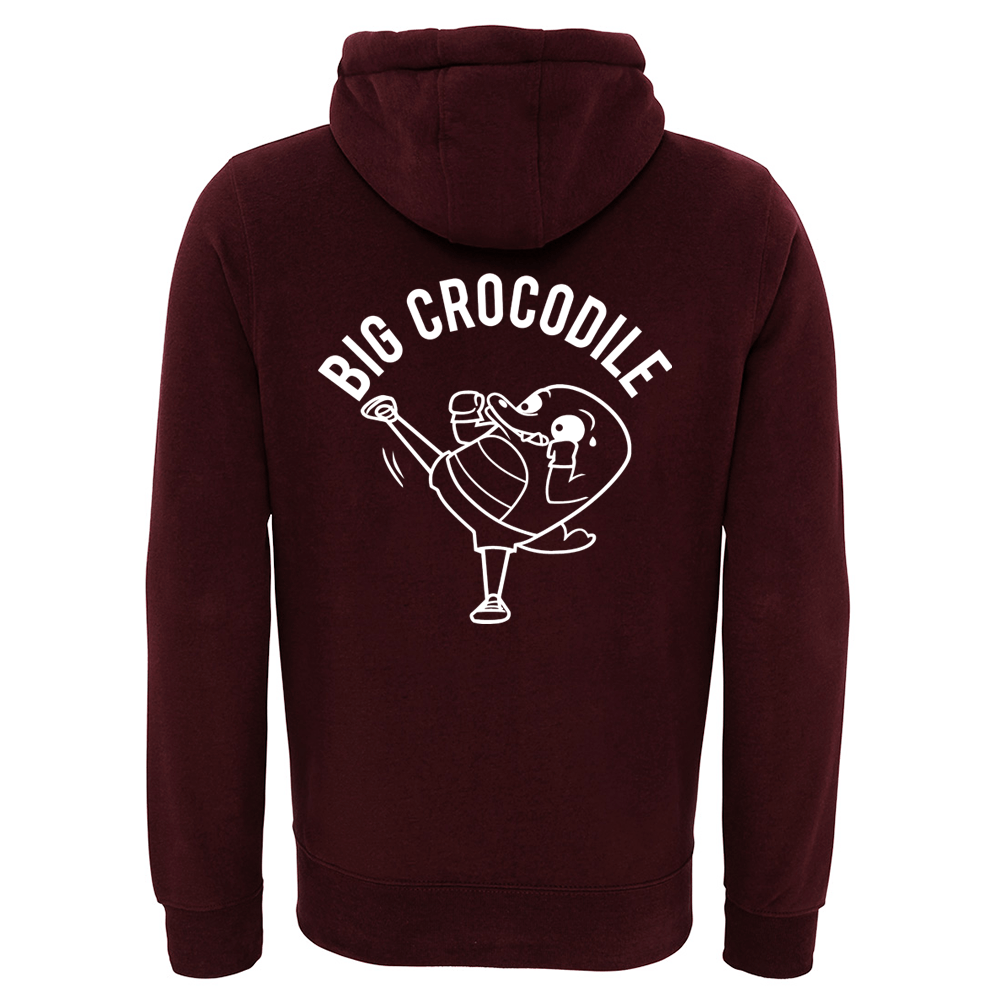 Choose Your Croc Fleece Lined Zip Up Hoodie - Big Crocodile