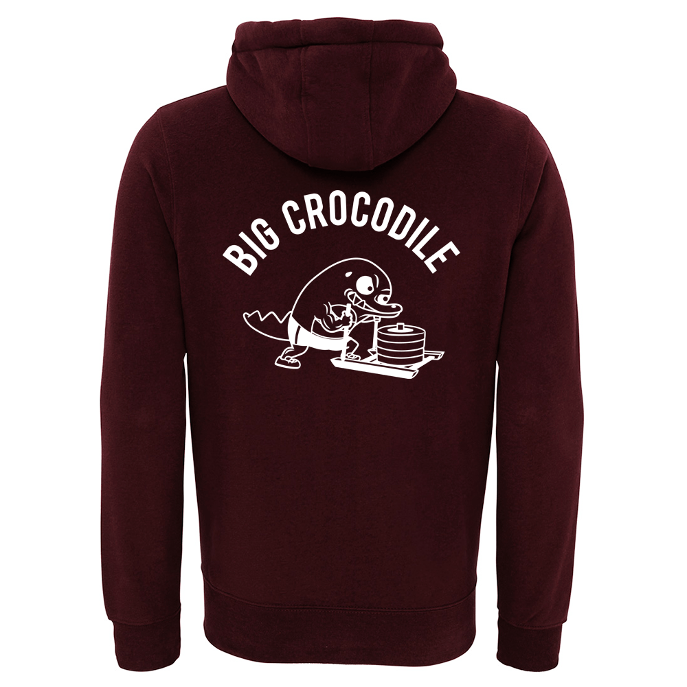 Choose Your Croc Fleece Lined Zip Up Hoodie - Big Crocodile