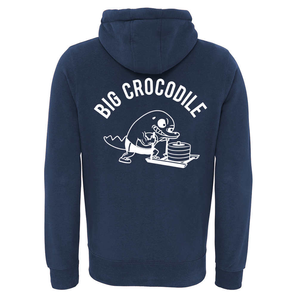 Choose Your Croc Fleece Lined Zip Up Hoodie - Big Crocodile