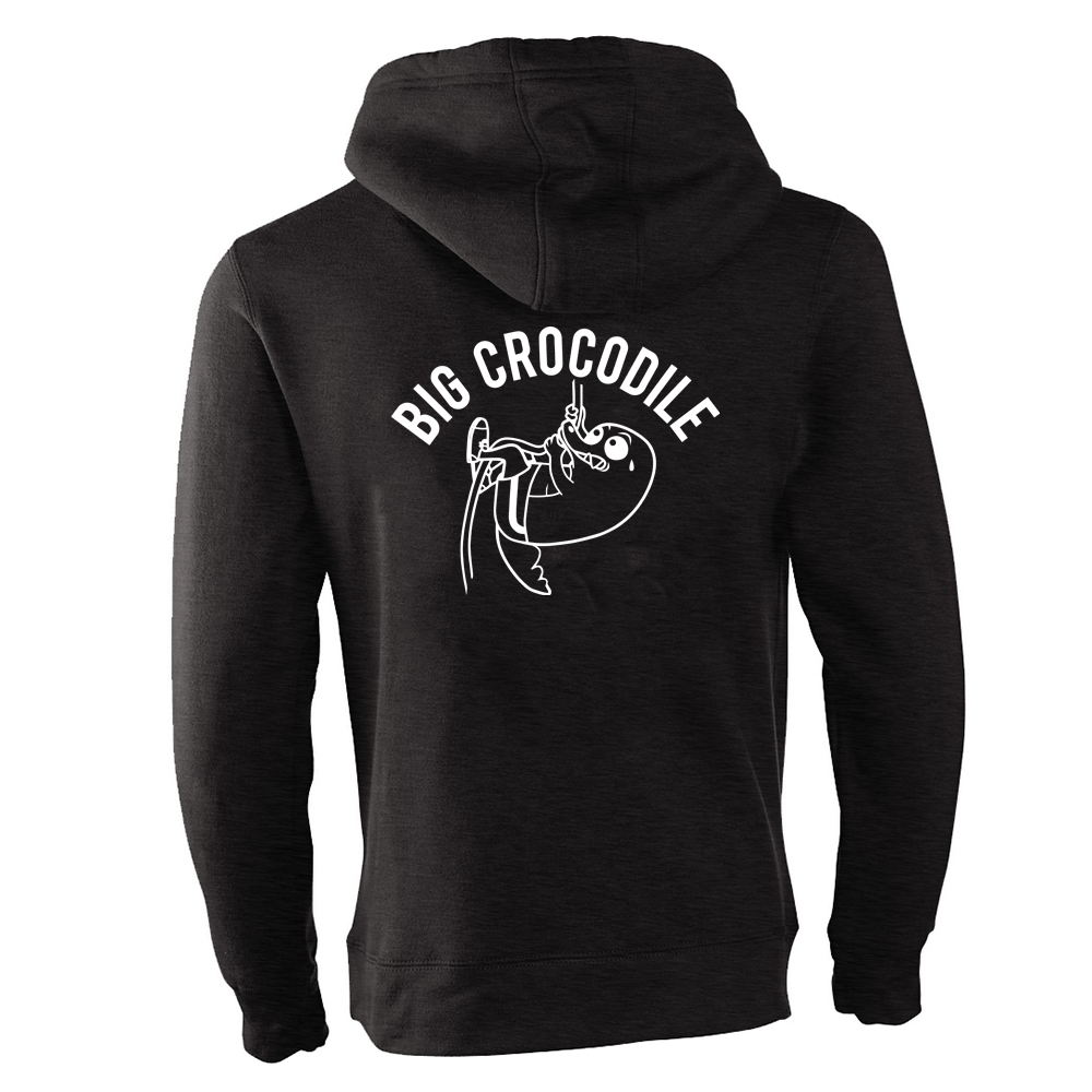 Choose Your Croc Fleece Lined Zip Up Hoodie - Big Crocodile