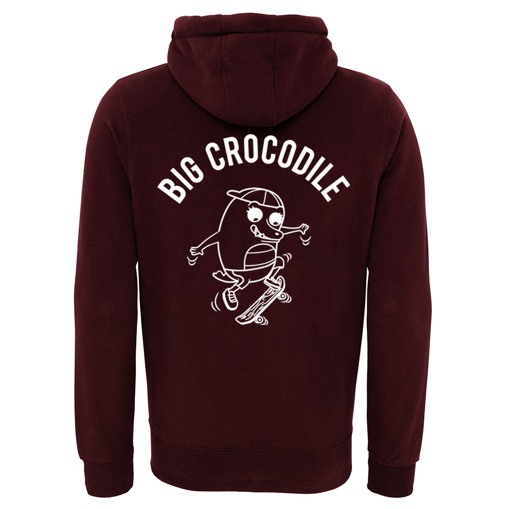 Choose Your Croc Fleece Lined Zip Up Hoodie - Big Crocodile