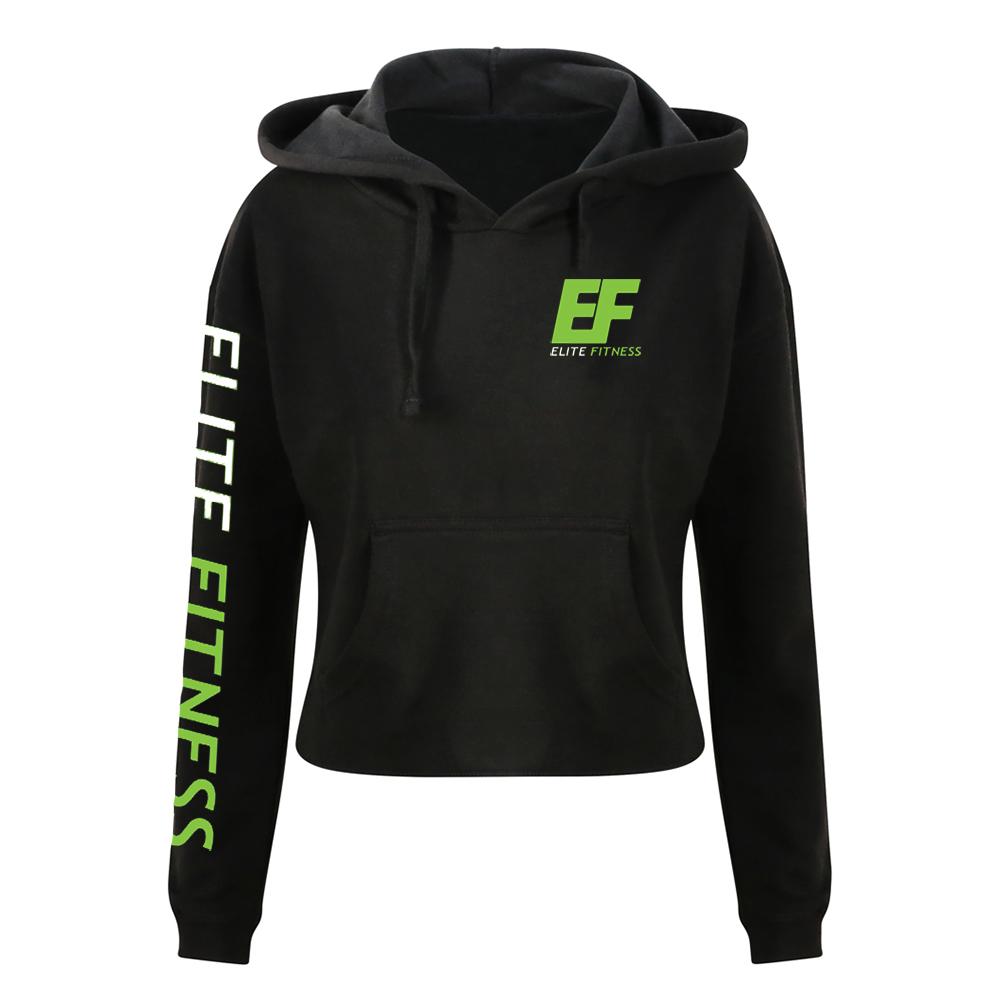 Elite Fitness Cropped Hoodie