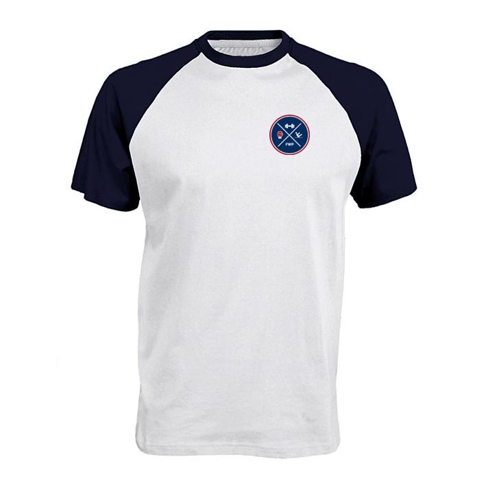 Fitness With Poppy Varsity T Shirt