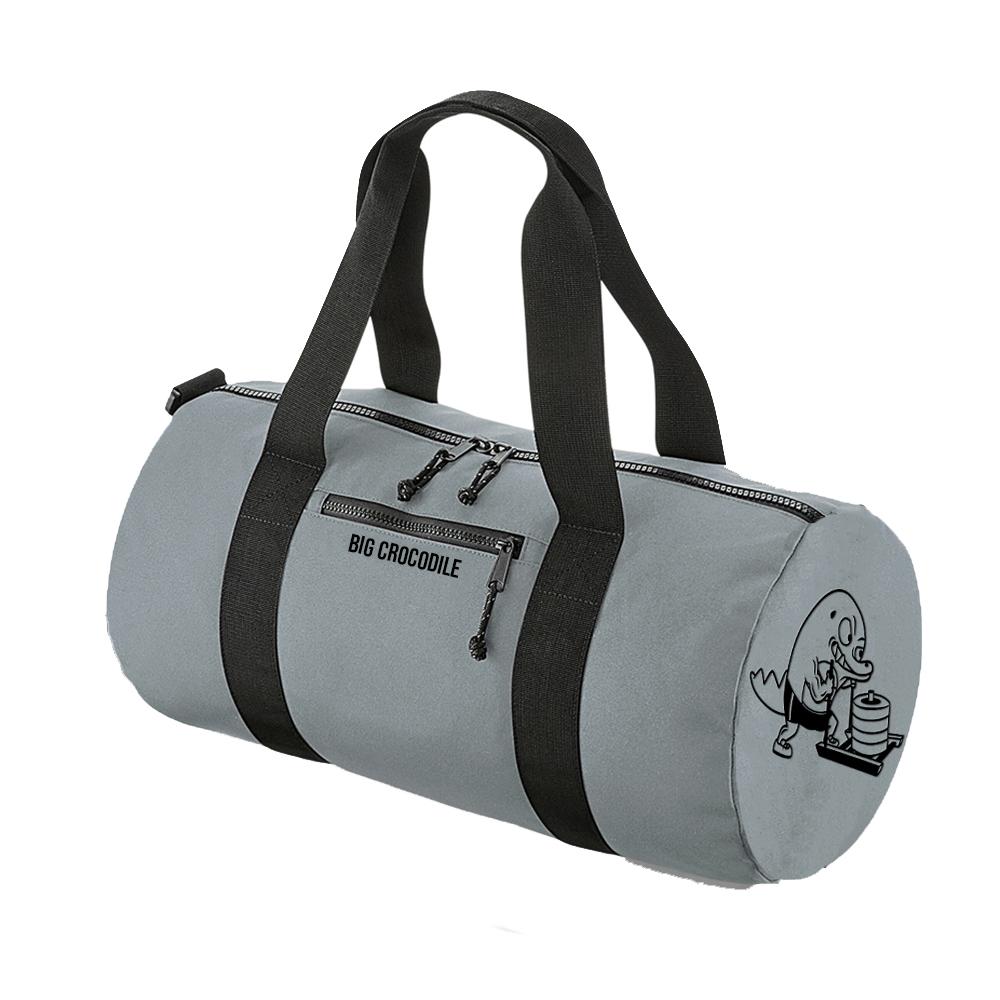 Grey Barrel Bag - Choose Your Croc