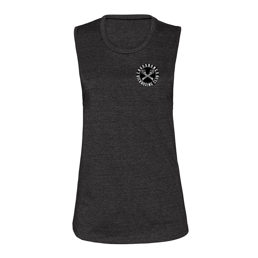 Crossbones Ladies muscle vest