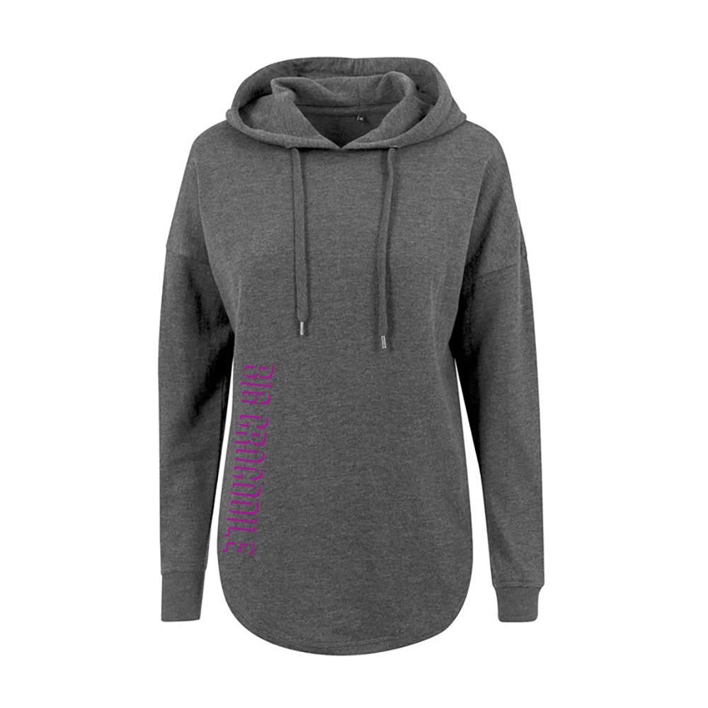 Oversized scoop hoodie