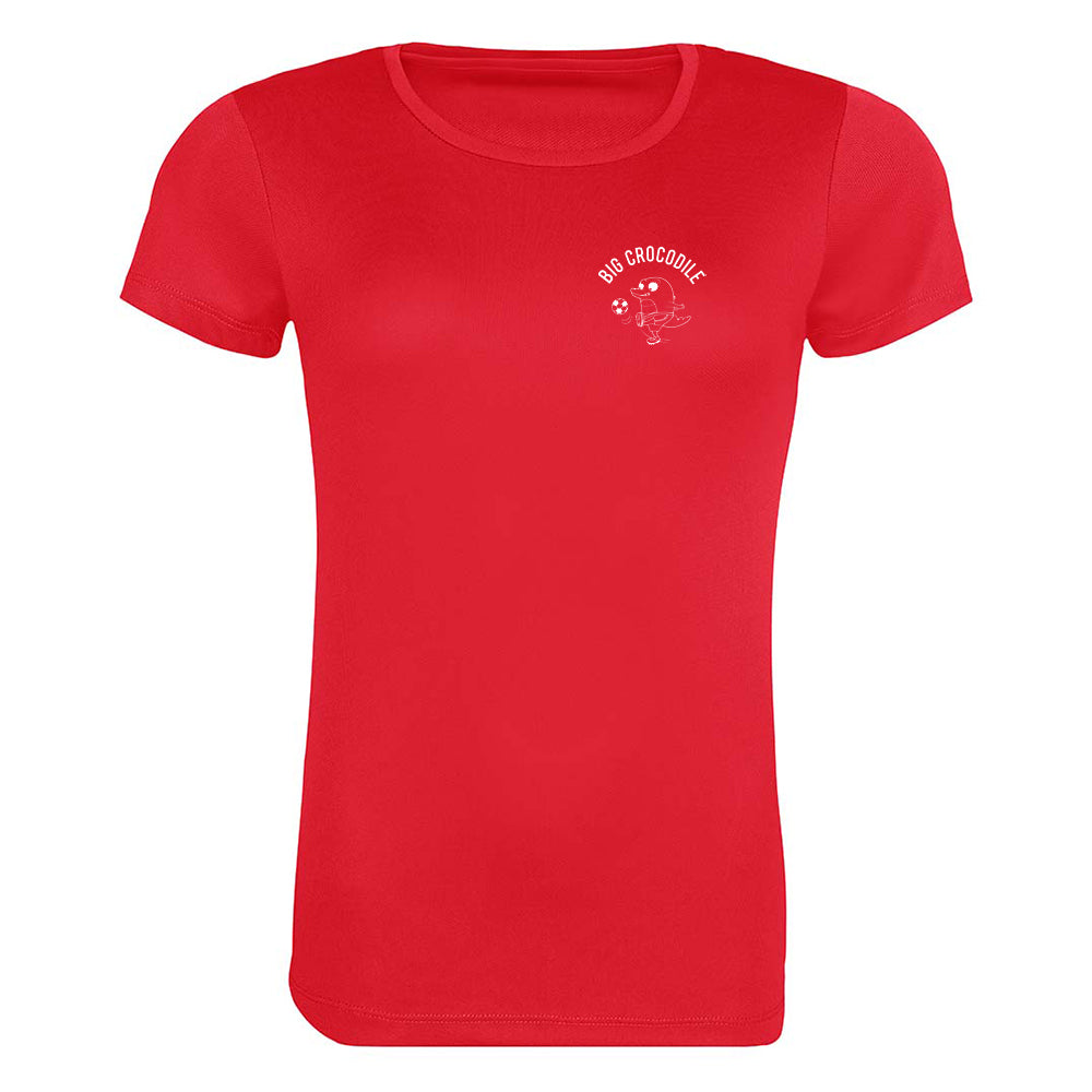 Sports Style Recycled Fabric Ladies Fit T shirt - Choose your Croc