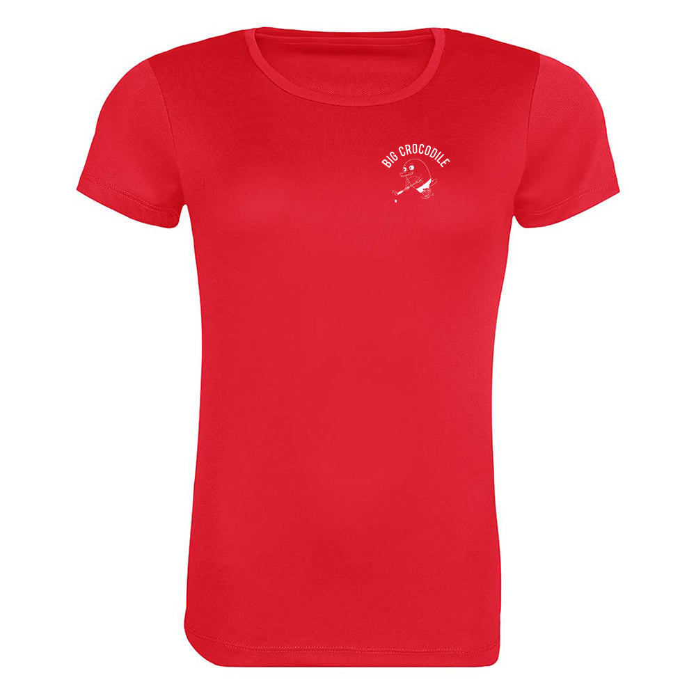 Sports Style Recycled Fabric Ladies Fit T shirt - Choose your Croc