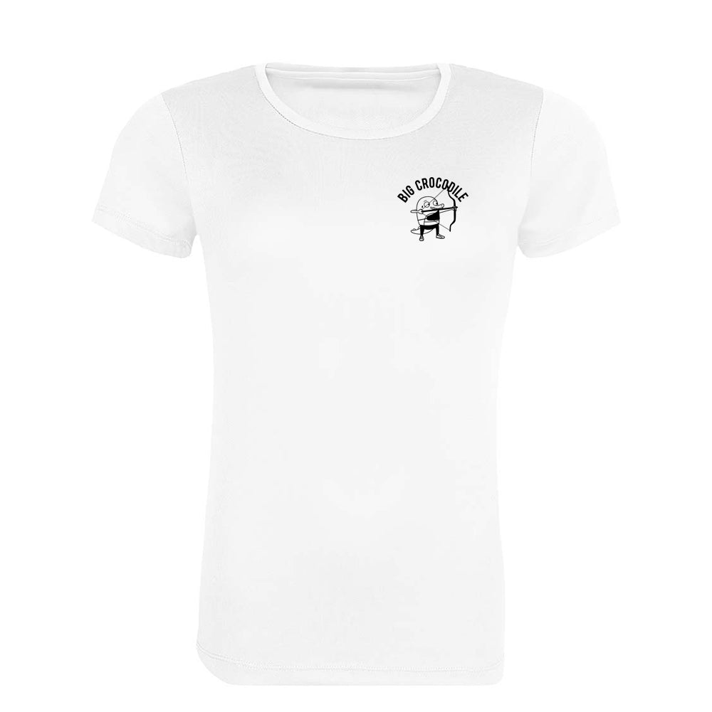 Sports Style Recycled Fabric Ladies Fit T shirt - Choose your Croc