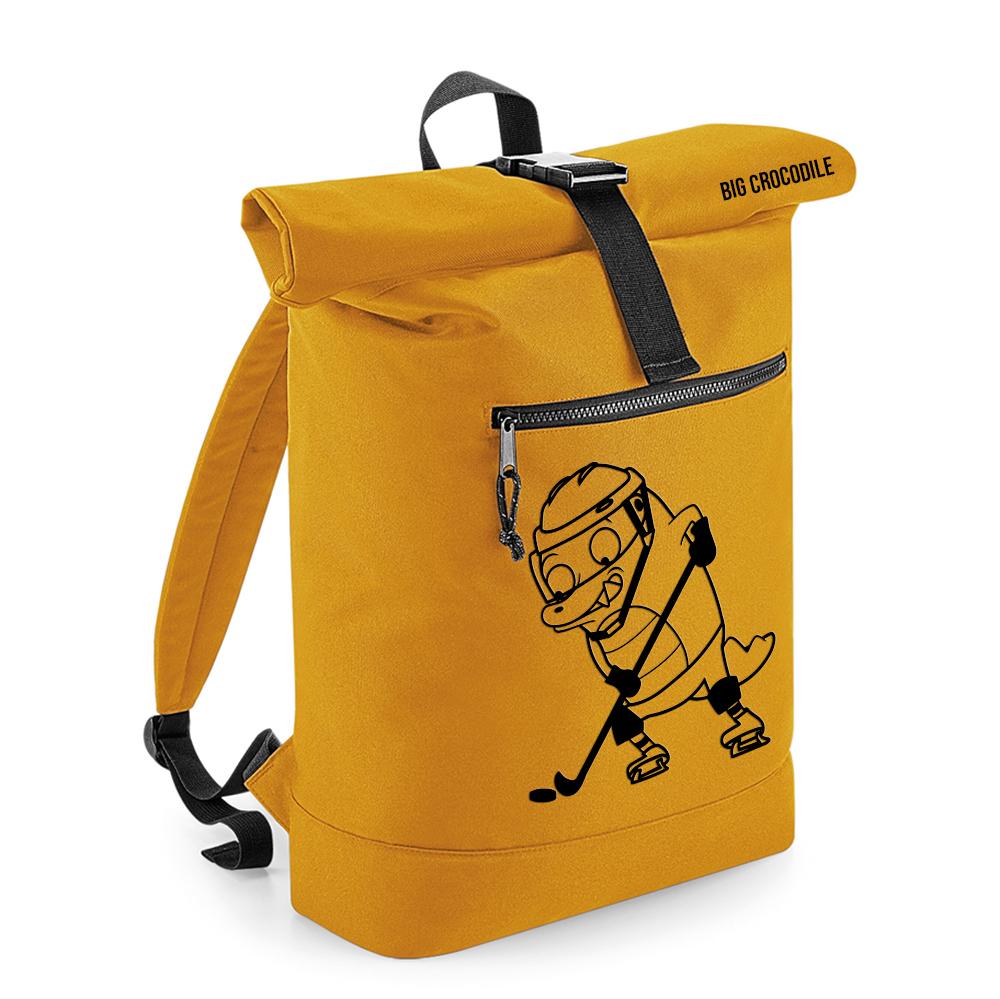 Mustard - Roll Top Ruck Sack - Choose Your Croc
