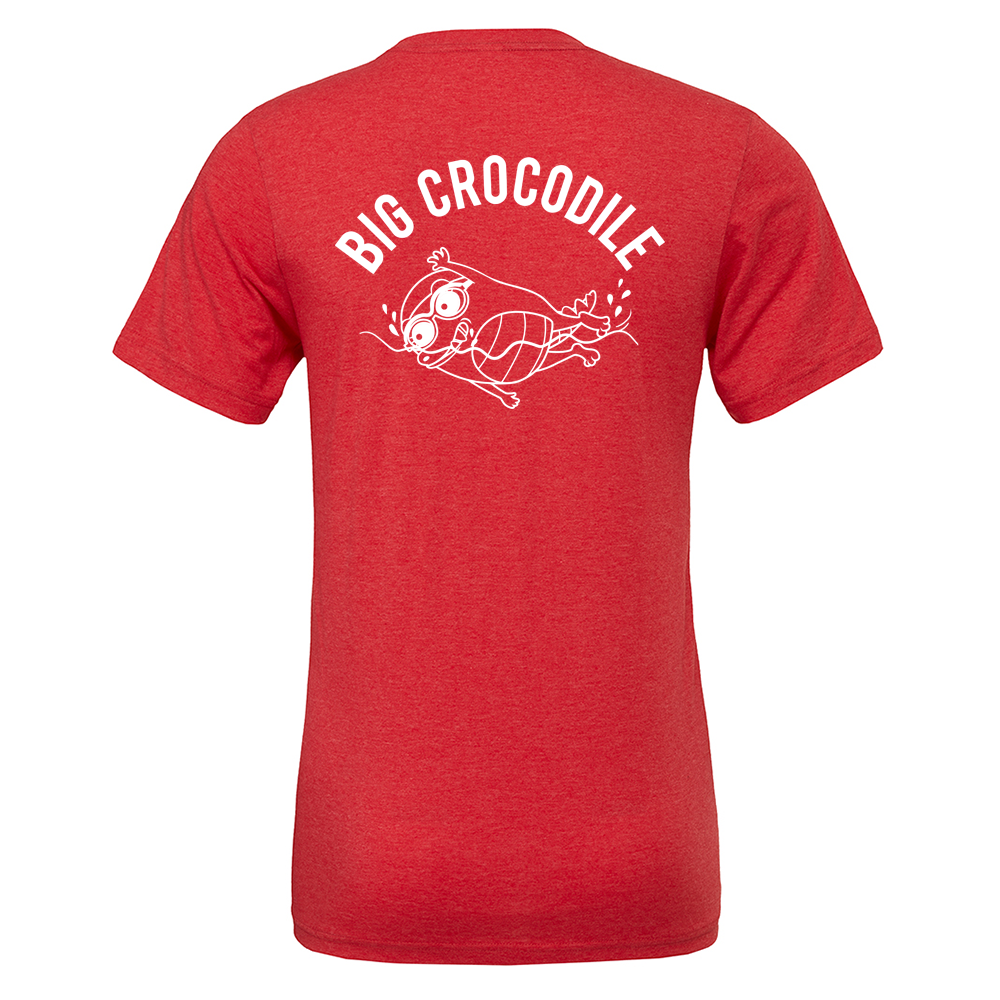 Sports Red - T Shirt - Choose Your Croc