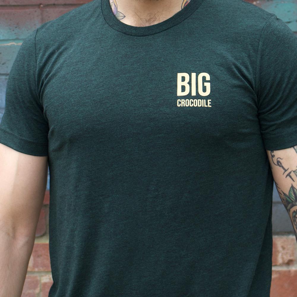 Gold Logo Classic Tee - Big Crocodile