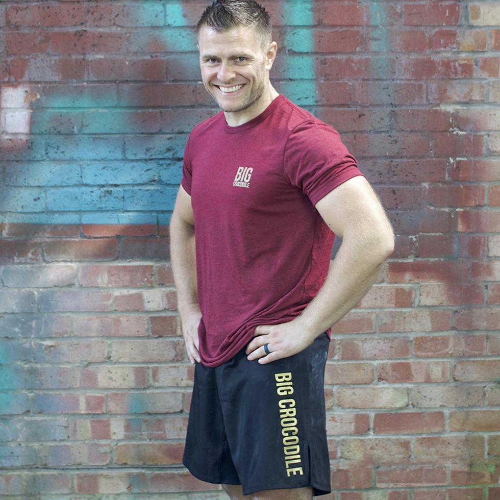 Gold Logo Classic Tee - Big Crocodile